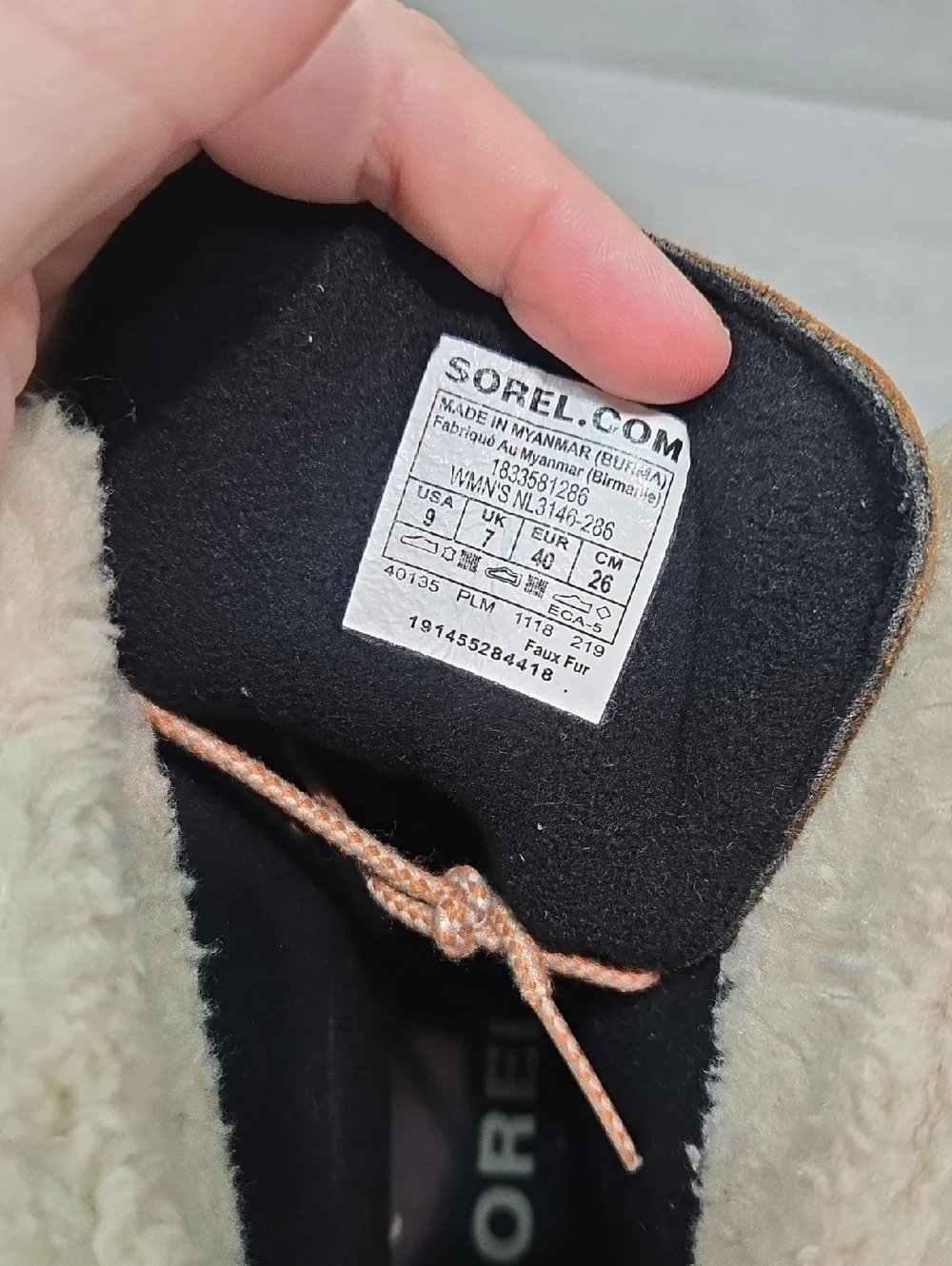 NWOB Sorel Women’s Waterproof Tall Duck Leather Winter Boots Shoes Sz 9